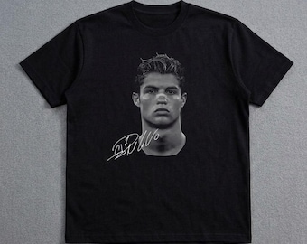 Vintage - Cristiano Ronaldo, CR7 Unisex, Camiseta, Fútbol, Soccer, Retro años 90, Portugal, Estilo moderno.