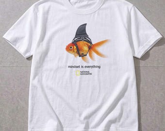National Geographic Goldfish, camiseta gráfica unisex, camiseta, camiseta de moda, indie.