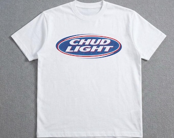 Camiseta Chud Light Graphictee, camiseta unisex de algodón, camiseta de moda.