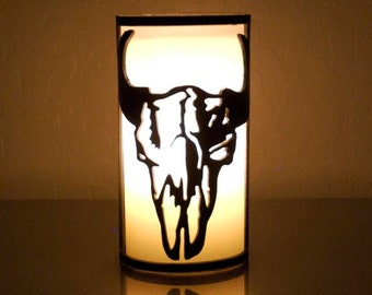 Suspended Cow Skuls  Bottomless Luminary