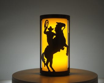 Yeehaw Cowboy Luminary