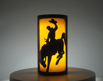Wyomimg - 1158 - Metal Candle Holder Luminary