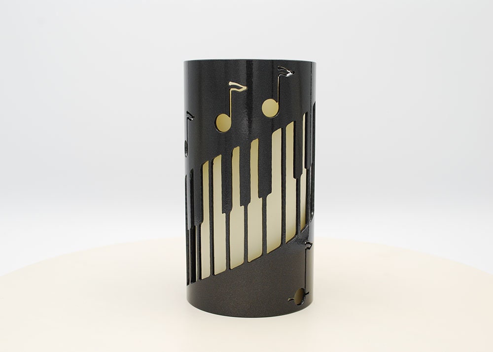 Piano Keys Decorative Metal Candle Holder Etsy