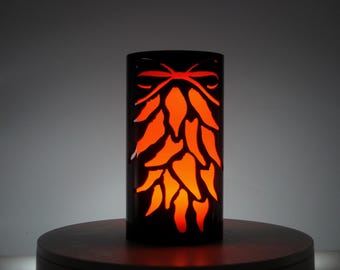 Chili Pepper Ristras Luminary