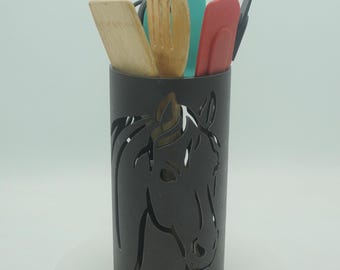 Horse Utensil and Candle Holder