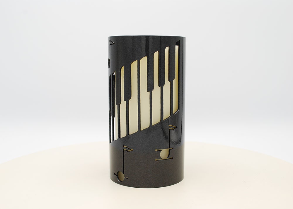 Piano Keys Decorative Metal Candle Holder Etsy