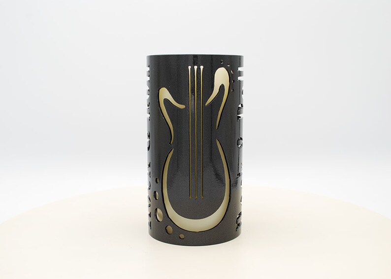Rock & Roll Guitars Decorative Metal Candle Holder Etsy