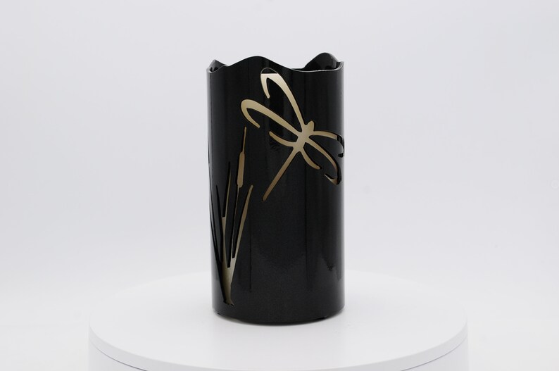 Dragonfly Decorative Metal Candle Holder Etsy