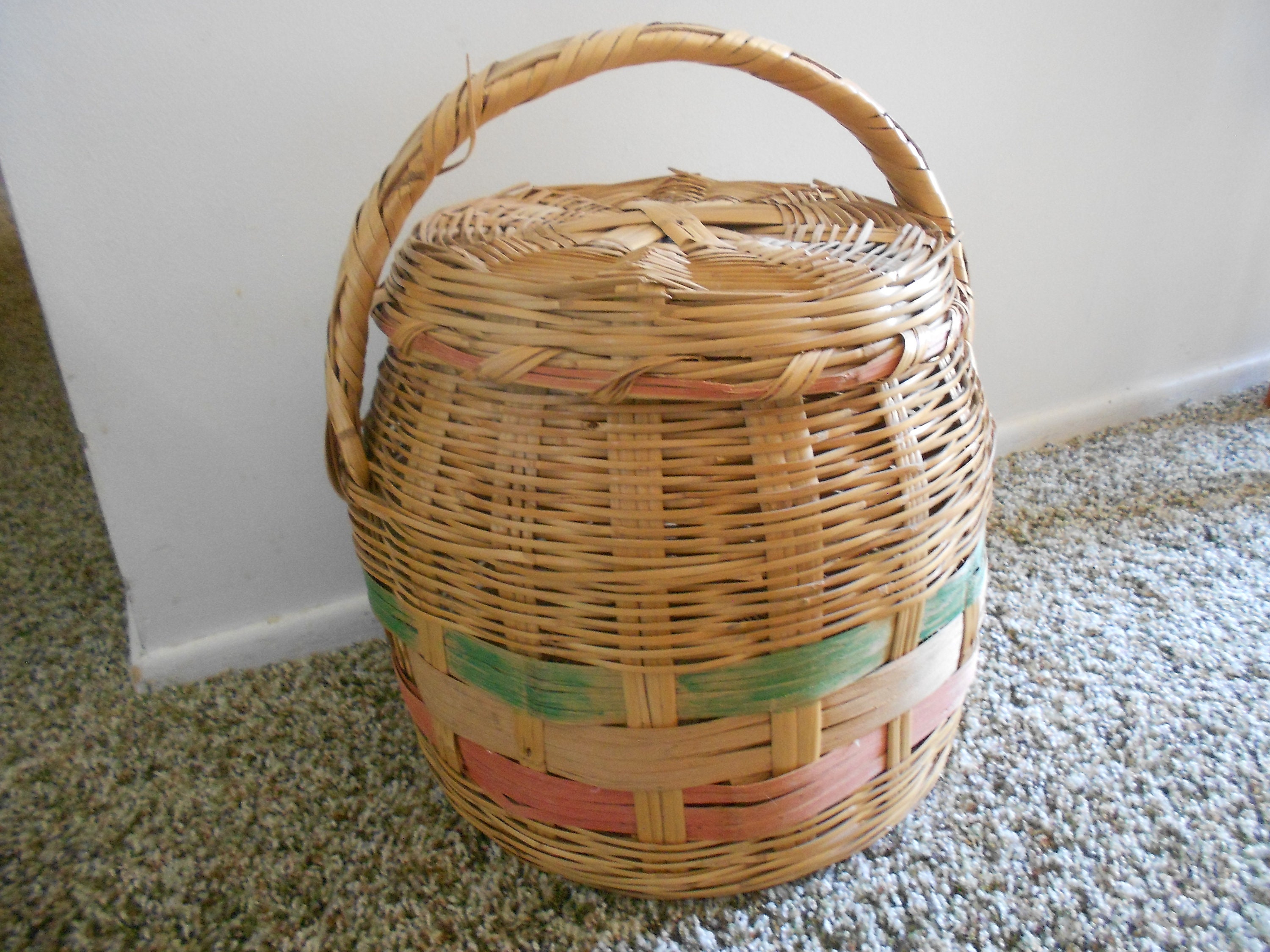 large wicker baskets for toys