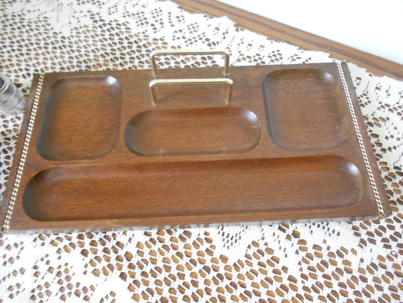 Vintage Father S Day Gift Men S Dresser Valet Wood Etsy