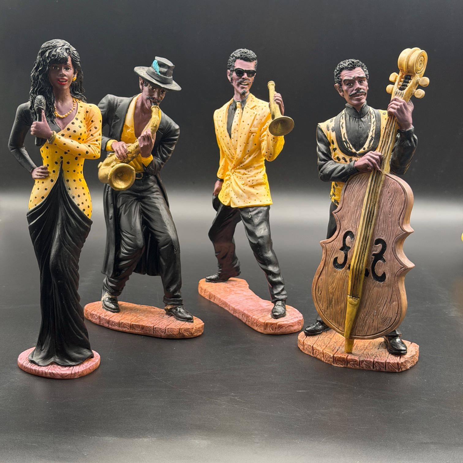 Black Jazz Figurine - Etsy