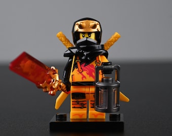 MOC Arin Dragon Armor Element of Spinjitsu, Lego-Compatible, Christmas Gift, Ninja Fan Gift, DR