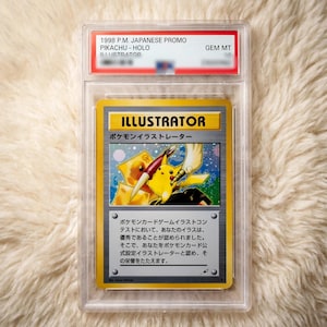 ピカチュウ　psa10 イラストレーション Pikachu illustrator psa 10 card - Etsy 日本