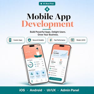 Custom Mobile App Development | iOS & Android App Design | UI UX Design | MVP Development | Business App Developer