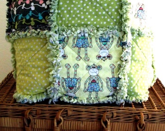 Rag Blanket for Baby or Child - MonkeyShines