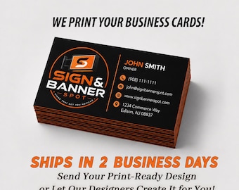 Printed Business Cards, Custom Business Cards, Personalized Business Card, Business Card Printing, Printed Business Cards, Business Card