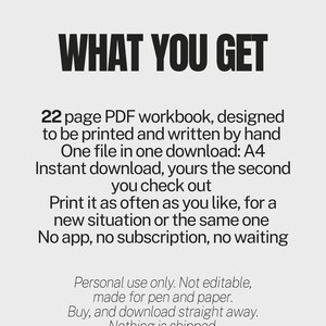 Decision Workbook for Love, Should I Text Wait or Walk Away, Printable Relationship Journal, Mixed Signals No Contact PDF