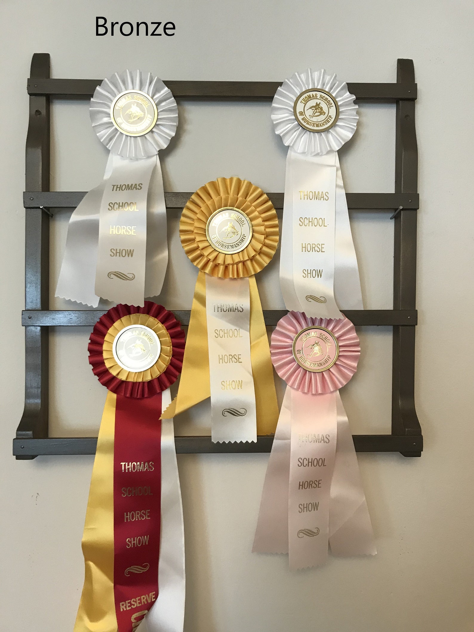 Horse Ribbon Display Dog Ribbon Display 4H Ribbon Etsy