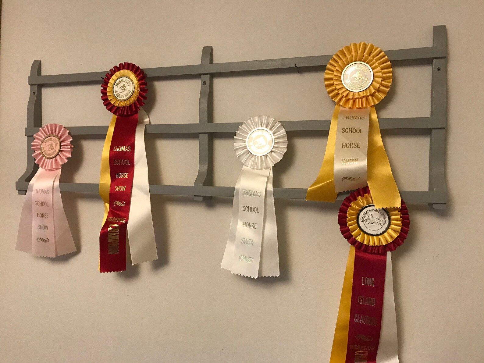 Horse Ribbon Rack Dog Ribbon Display 4H Ribbon Display Award Ribbon