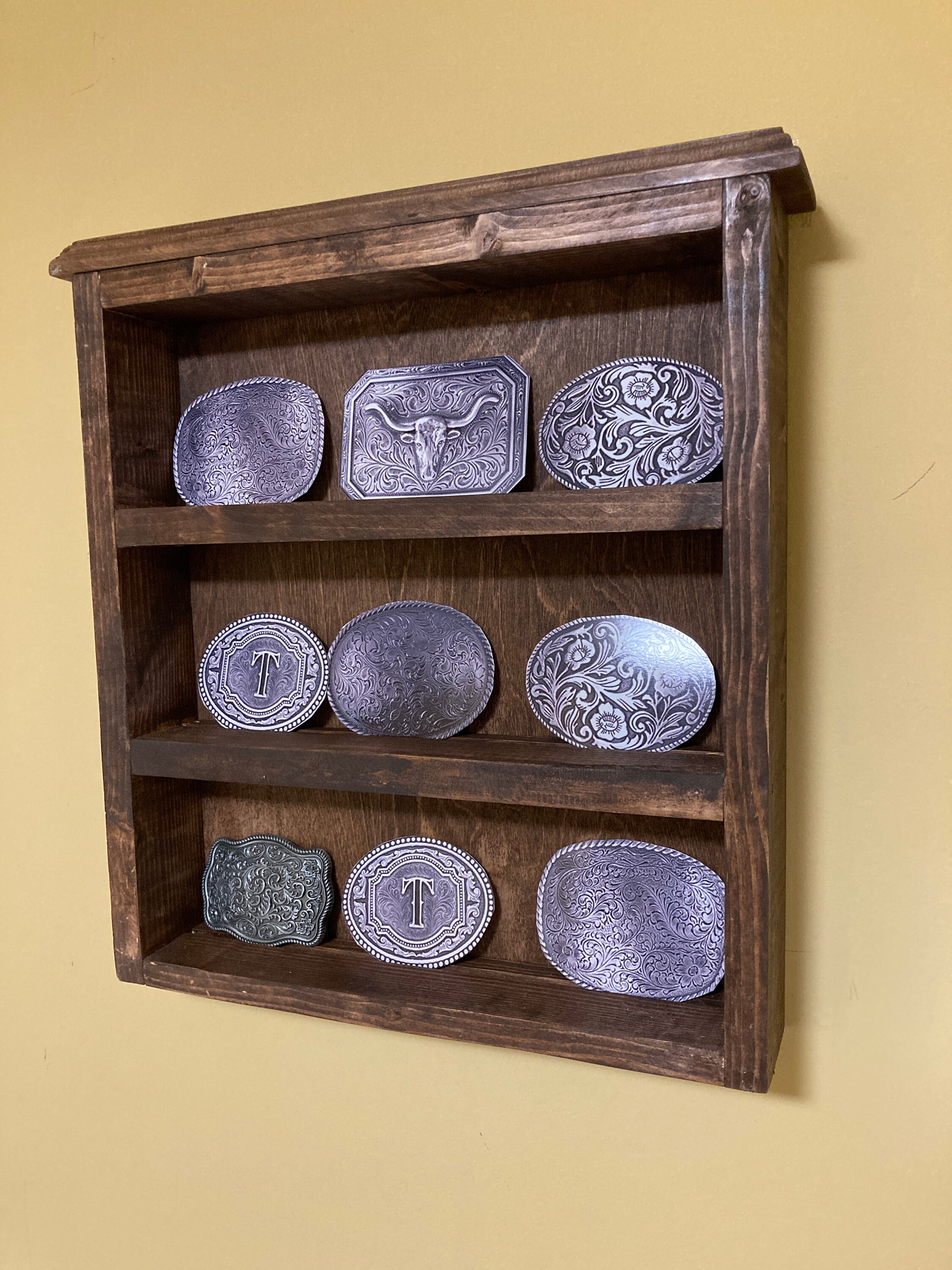 Belt Buckle Display Etsy
