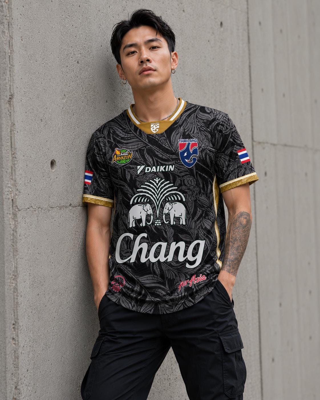Thailand Chang Soccer Jersey - Etsy Canada