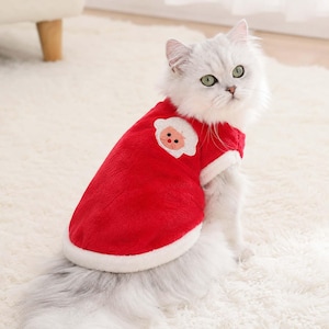 Sheep Patch Pet Vest for Cats & Small Dogs, Cozy Pullover XS–XL
