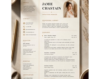 Operations Manager Resume Template | ATS-Friendly CV, Word, Google Docs