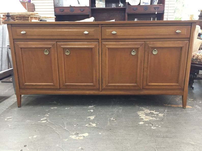Wonderful Mid Century Heywood Wakefield Mid Century Buffet Or Etsy