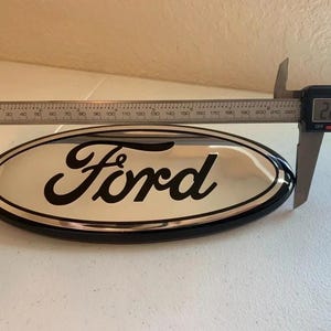 Ford Chrome Emblem 9 Inch Silver Logo Grille Tailgate 2004-2016 F150 F250 Edge
