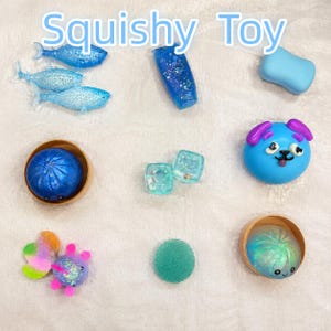 Squishy Blind Box Överraskningsleksak, Slumpmässigt Söt Djur Squishy, Stressavlastande Sensorisk Fidgetleksak, Rolig Samlarpresent