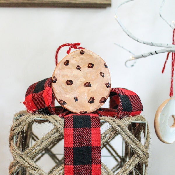 Chocolate Chip Cookie Christmas Ornament // Stocking Stuffer // Holiday Decor // Gift Ideas