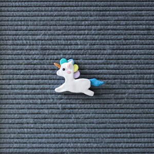 UNICORN Letter Board Ornament // Felt Letter Board Accessories // Letter Board Decor