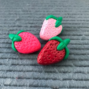 Acessórios para quadros de cartas de MORANGO // Ícones e ornamentos para quadros de letras de feltro // Decoração de verão // Decoração de casa // Ideias para festas e presentes