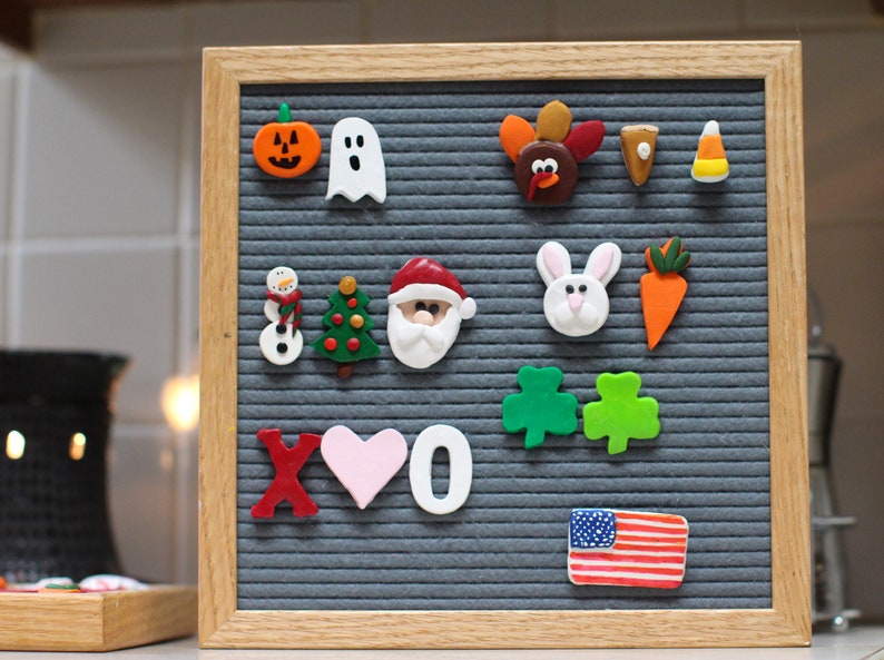 HOLIDAY Letter Board Assortment Pack // Letter Board Icons and Accessories // Home Decor // Holiday Decor // Gift Ideas // Stocking Stuffer image 7