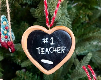 Leraar waardering cadeau//kerst ornament//cadeau-ideeën//kous stuffer