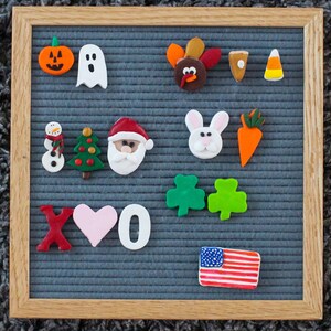 HOLIDAY Letter Board Assortment Pack // Letter Board Icons and Accessories // Home Decor // Holiday Decor // Gift Ideas // Stocking Stuffer image 6