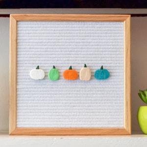 FALL PUMPKIN Letter Board Ornaments (Pack of 5) // Letter Board Accessories and Icons // Fall Decor // Home Decor // Gift Ideas