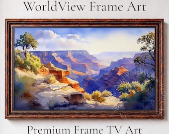 Grand Canyon Panoramic Landscape, Samsung Frame TV Art (Digital Download) 8