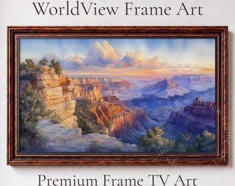 Desert Landscape Samsung Frame TV Art, Grand Canyon Panorama (Digital Download) 12