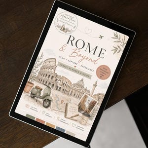 Guida di viaggio "Roma e dintorni" / Itinerario, gite di un giorno, ristoranti (download digitale)