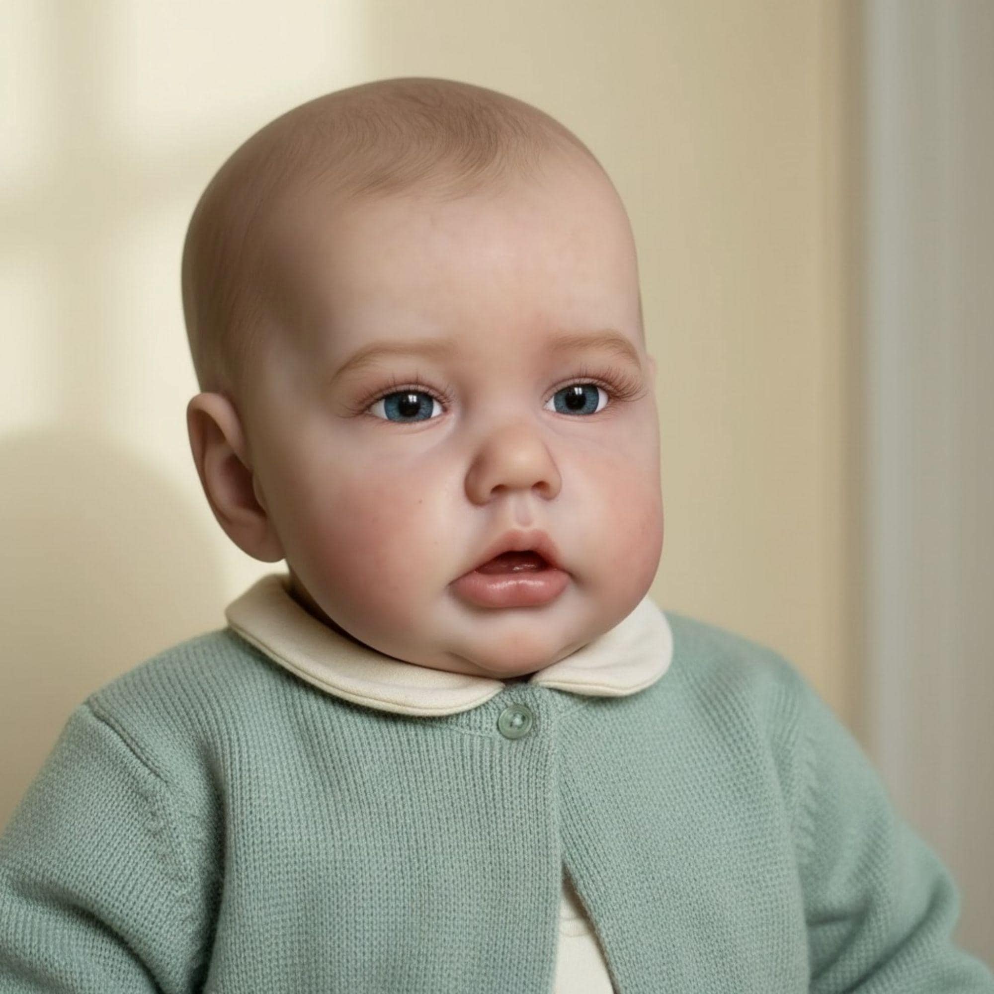 Reborn baby dolls girl with eyes open - Etsy 日本