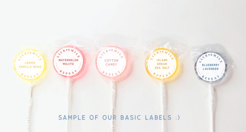 Mojito Lollipops // Cocktail Themed Lollipops // Fall Wedding Favor // Honey Lollipops // Summer Wedding Favor // Favor for Guest // 10 ct image 3