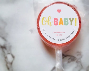 Oh Baby - Baby Shower Favors // Gender Neutral Colors // Gifts for Guest // Pastel Colored Shower Gift // Build your Own Box