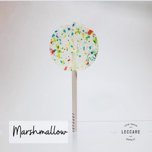 Birthday Lollipops // Marshmallow Glitter Lollipops // Rainbow Lollipops // Favors for Kids // Baby Shower Favor // Leccare // 10 ct