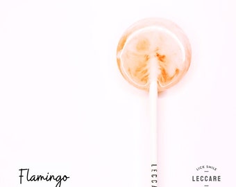 Flamingo Lollipops // Tropical Lollipops // Bulk Favors // Summer Wedding Favor // 10 Lollipops