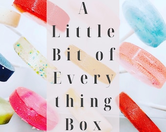 Sample Sale Lollipop Grab Box -  Pick Your Size - Little Bit of Everything, Surprise Me
