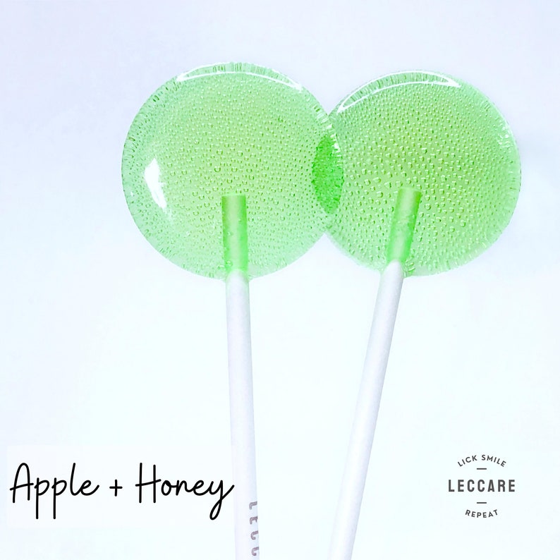 Apple Honey Lollipops // Spring Wedding // Summer Wedding // Fall Wedding Favor // Favors for Kids // Kid Friendly Favors // 10 Lollipops image 1