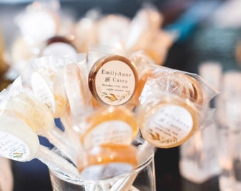 Lollipop Sampler Box // Favor Taste Test // Favors for Guest // Wedding Favors // Leccare // Grab Box // Leccare Loookbook // 20 Lollipops