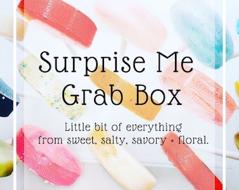 Sample Sale, Lollipop Mix Box // 30 Lollipops // Leccare Lollipop Grab Bag // Sampler Box //Surprise me.