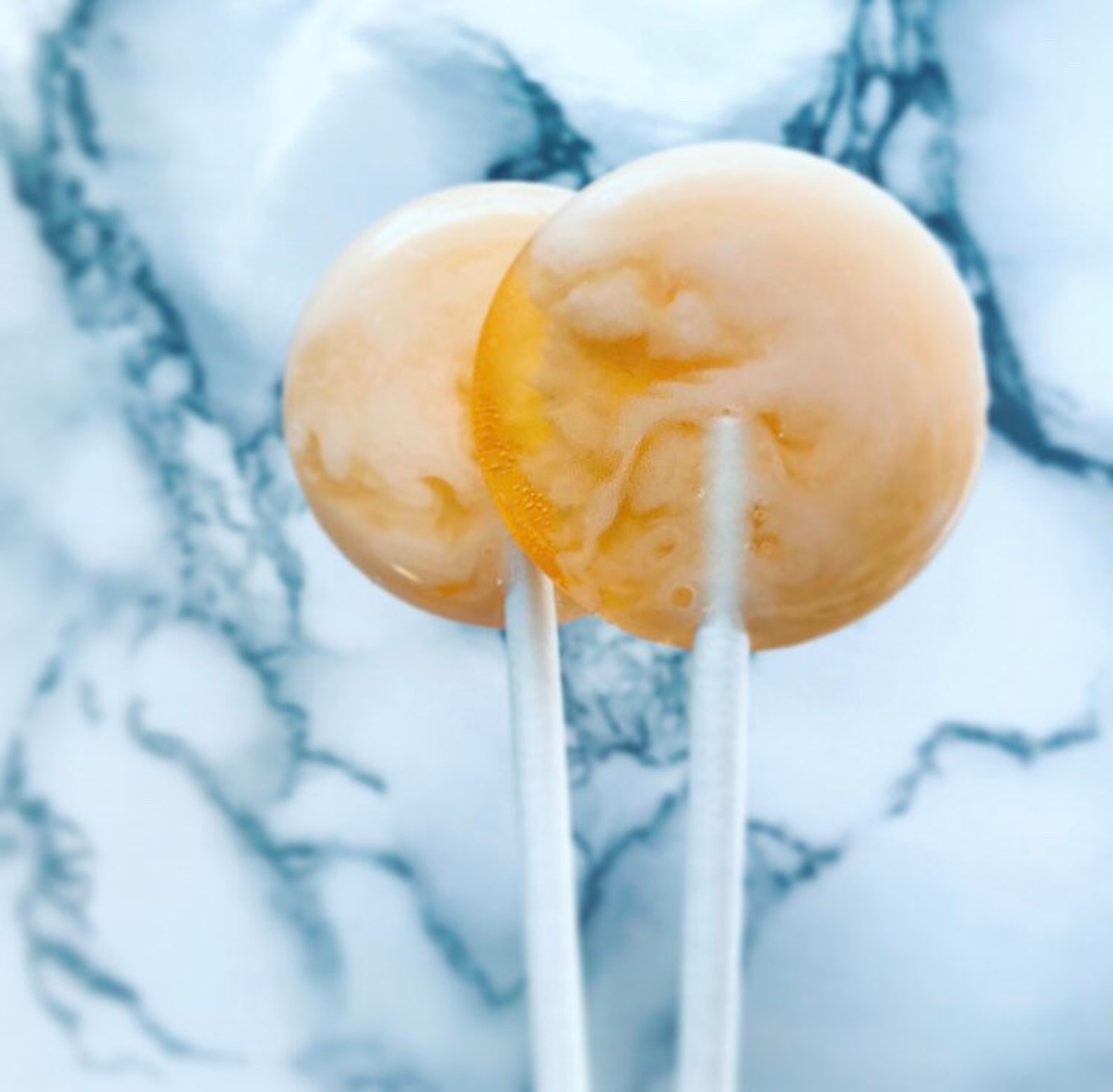 Peaches and Cream Lollipops // Fall Wedding Favors // Spring Etsy